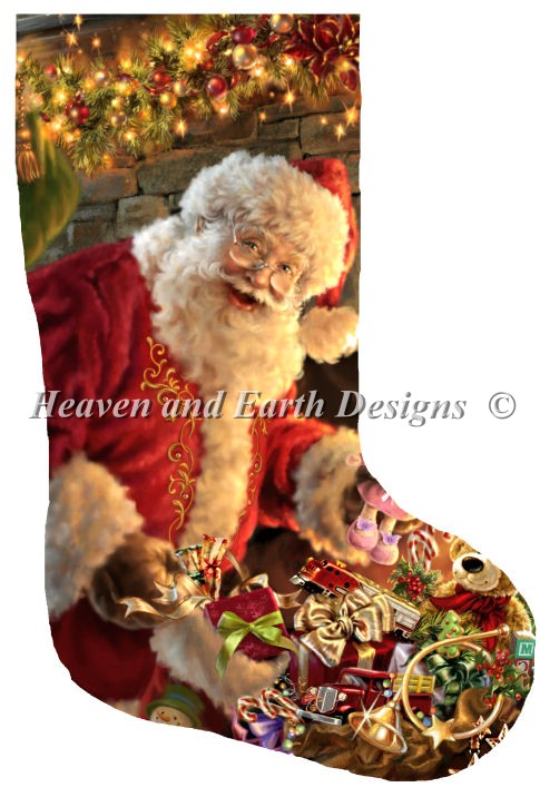 Stocking Filling the Stocking - Click Image to Close
